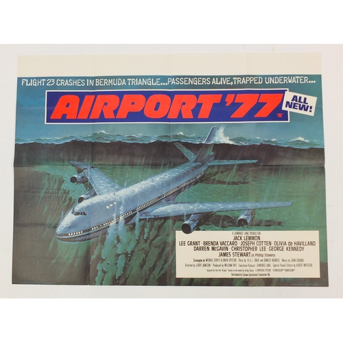 189 - Eight vintage Airport UK quad film posters, each 101.5cm x 76cm