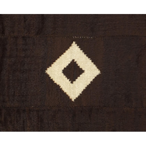 2023 - Rectangular Tulu Siirt blanket/rug, 208cm x 130cm