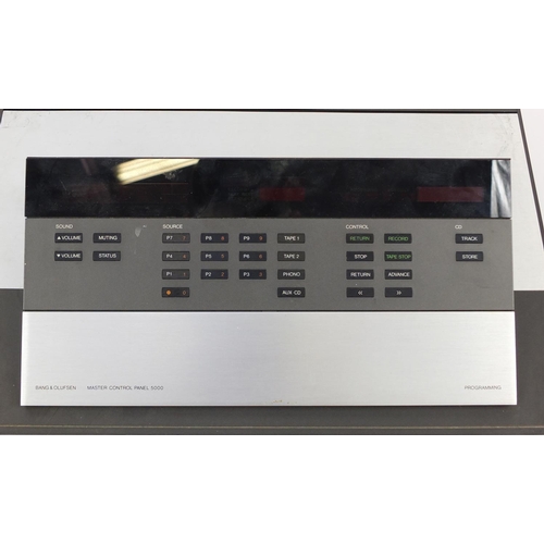 2059 - Bang & Olufsen Hi Fi separates comprising Beomaster 5000, Master control panel 5000, Beocord 5000, B... 