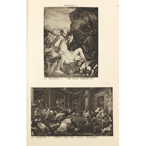 942 - Two art hardback books, Liber Studiorum JMW Turner with plates and national gallery illustrations It... 