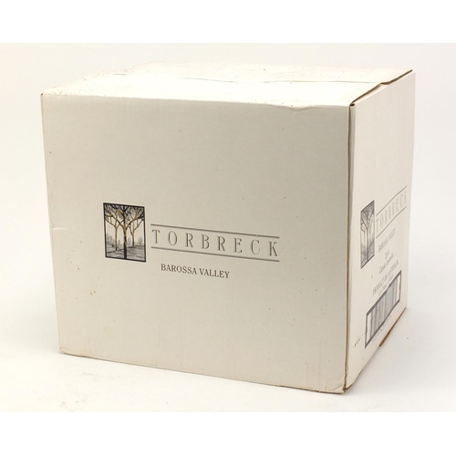 2306A - Twelve bottles of 2006 Torbreck Cuvee Juveniles wine housed in a sealed box