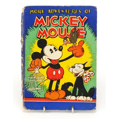 940 - More adventures of Mickey Mouse, first edition hardback book, published 1932