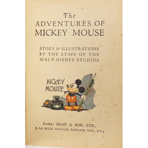 940 - More adventures of Mickey Mouse, first edition hardback book, published 1932