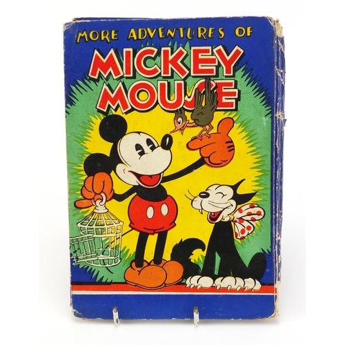 940 - More adventures of Mickey Mouse, first edition hardback book, published 1932