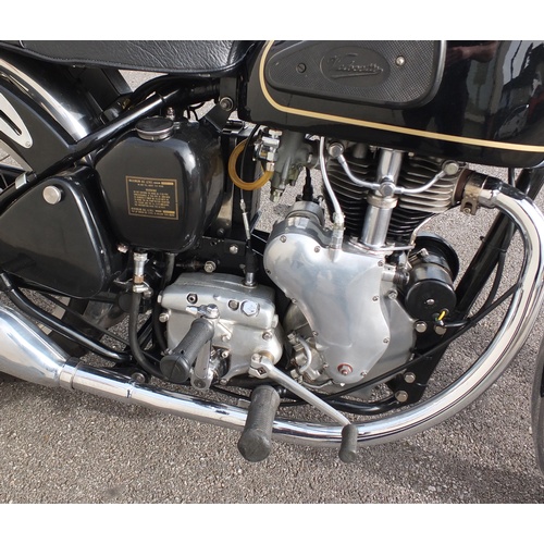 2019 - Velocette Viper 350cc, 1960 with original number plate