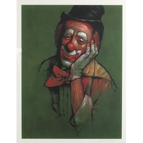 2184 - Barry Leighton-Jones - 'Weary', giclee on paper, pencil signed and numbered 350/375, mounted and fra... 