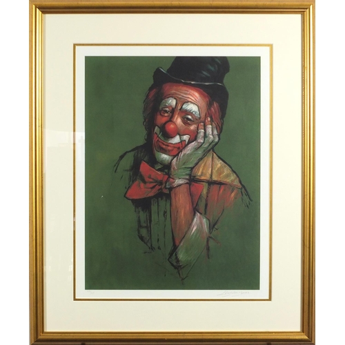 2184 - Barry Leighton-Jones - 'Weary', giclee on paper, pencil signed and numbered 350/375, mounted and fra... 