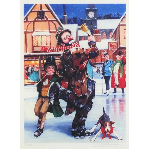 2182 - Barry Leighton-Jones - 'Tis' the season', giclee on paper, pencil signed and numbered 33/950, mounte... 