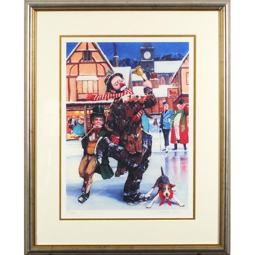2182 - Barry Leighton-Jones - 'Tis' the season', giclee on paper, pencil signed and numbered 33/950, mounte... 