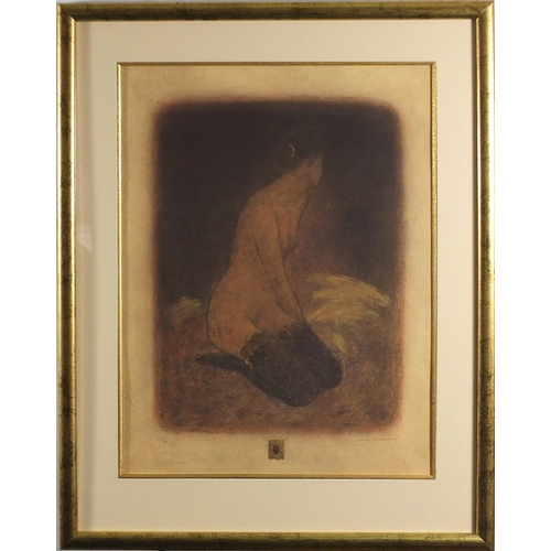 2296 - Everything I see, ink signed print numbered 228/385 indistinctly signed Fardadel Woodeal, mounted an... 