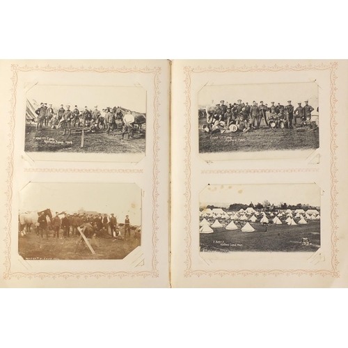 2671 - Edwardian and later mostly topographical postcards arranged in an album including street scenes