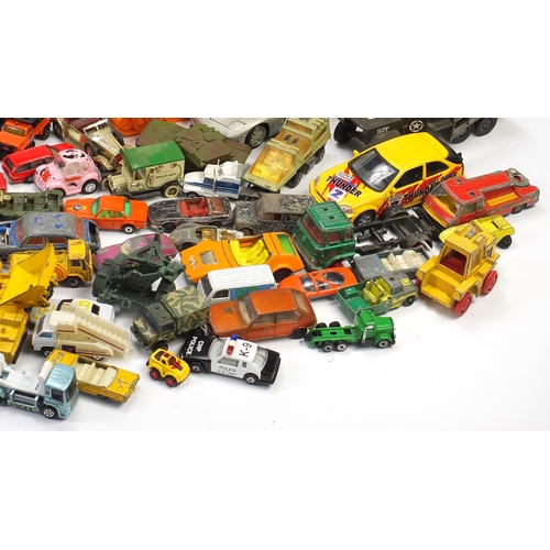 2331 - Vintage and later toys including die cast vehicles, Tonka agricultural vehicle and Star Wars Millenn... 