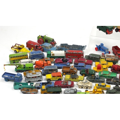 2591 - Vintage die cast vehicles including Husky, Lesney and Matchbox