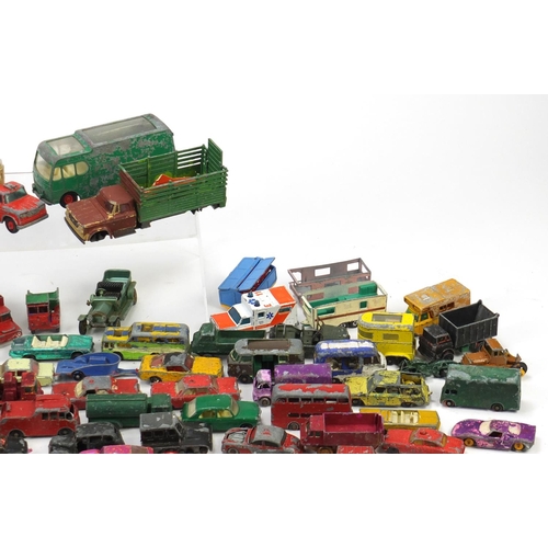 2591 - Vintage die cast vehicles including Husky, Lesney and Matchbox