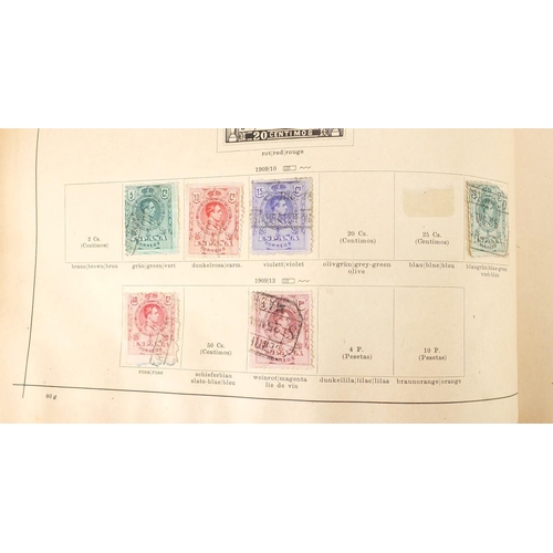 2677 - Antique and later world stamps arranged in an album including France, Italy and Sweden