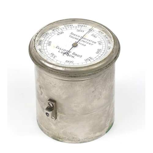 2798 - Elliott Bros of London speed indicator with case