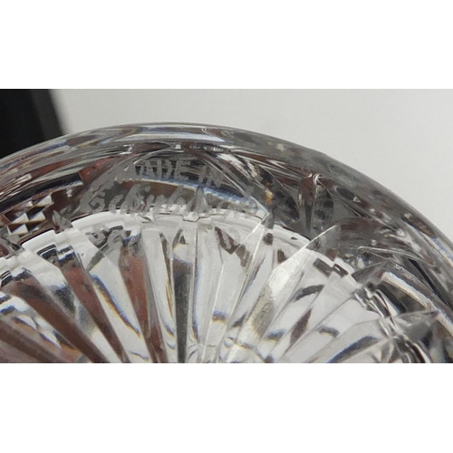 2459 - Cut crystal and glassware including Waterford, Brierley, decanters and fruit bowls