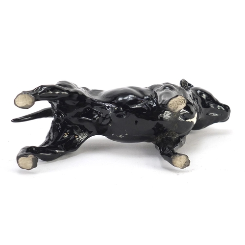 2309 - Royal Doulton Staffordshire Bull Terrier, 16.5cm in length