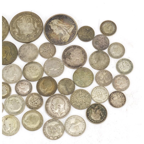 2805 - Victorian and later British coinage including half crowns