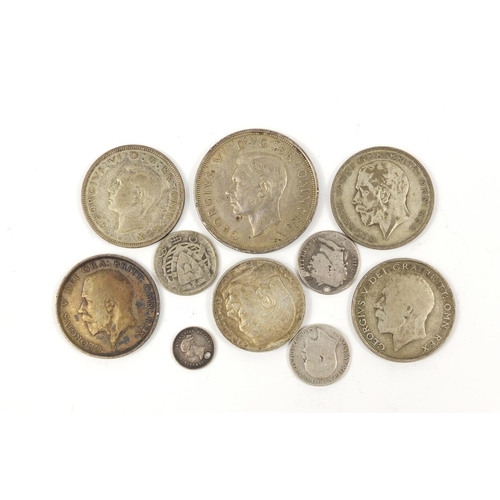 2803 - British coins including 1937 crown