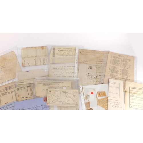 2692 - 18th century and later postal history and handwritten documents