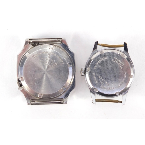 2823 - Two vintage wristwatches comprising Seiko Automatic and Mira