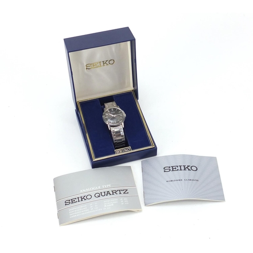 2781 - Seiko Automatic wristwatch with date dial and box