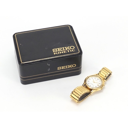 2847 - Seiko Automatic wristwatch with date dial and box