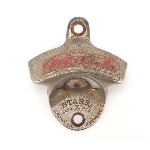 2824 - American Coca Cola bottle opener, 8.5cm high