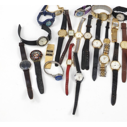 2779 - Ladies and gentlemen's wristwatches including Ingersoll, Sekonda, Swatch, Rotary and Pulsar