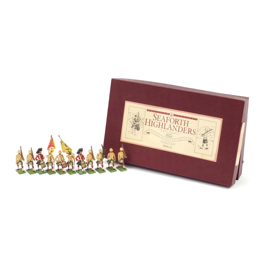 3019 - Britains Seaforth Highlanders, The Ross-Shire Buffs Duke of Albany's set, box numbered 005132