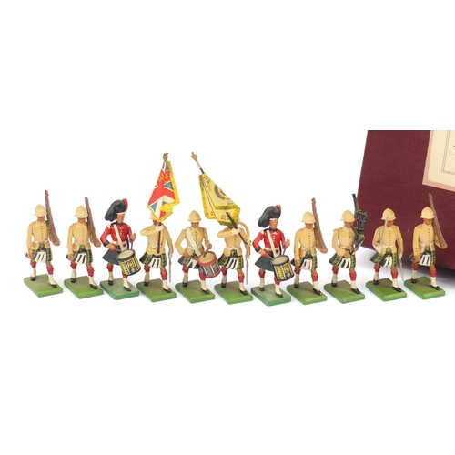 3019 - Britains Seaforth Highlanders, The Ross-Shire Buffs Duke of Albany's set, box numbered 005132