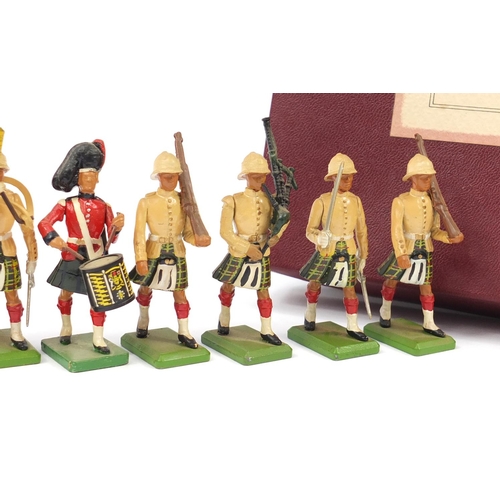 3019 - Britains Seaforth Highlanders, The Ross-Shire Buffs Duke of Albany's set, box numbered 005132