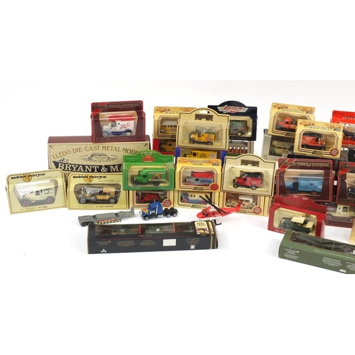 2364 - Mostly boxed collectors die cast vehicles including Days Gone by Lledo, Vanguards and Models of Yest... 