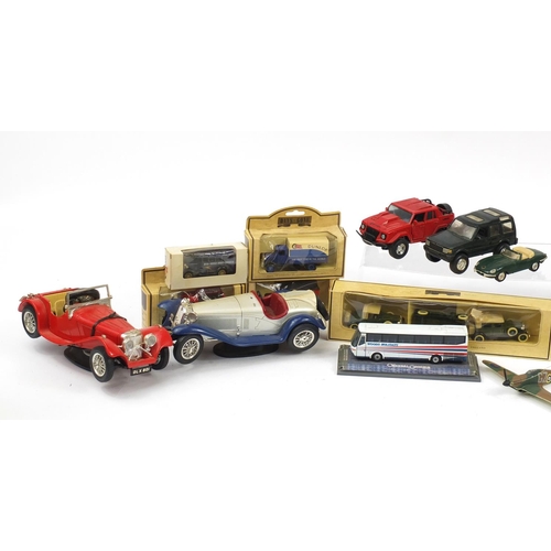 2446 - Mostly die cast collectors vehicles including Burago and Days Gone by Lledo