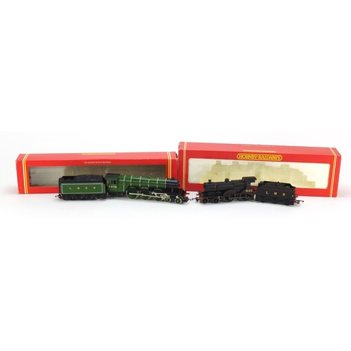 1268 - Two Hornby 00 gauge locomotives with boxes comprising Royal Lancer R042 and 645 R 2099B