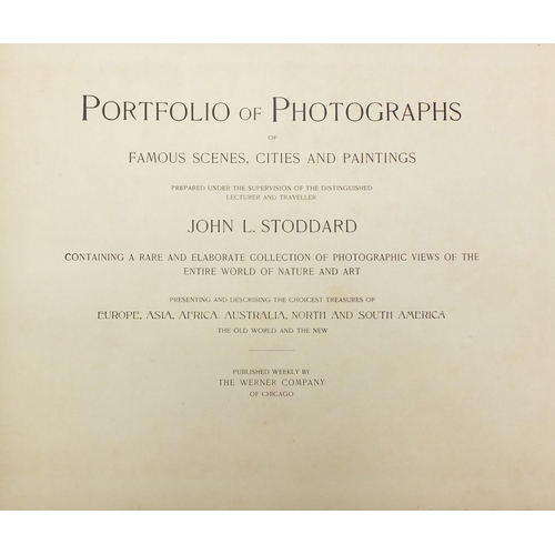 2710 - Round the Coast and Portfolio of Photographs, two hardback books