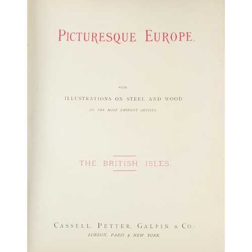 2679 - Two Picturesque Europe hardback books, published by Cassell, Petter, Galpin & Co