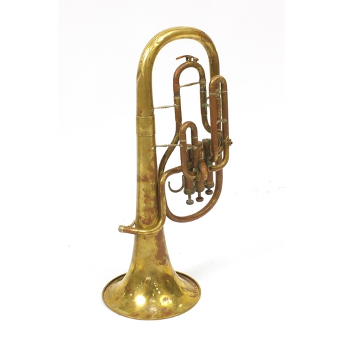 2225 - Lafleur brass euphonium by Boosey & Hawkes with case