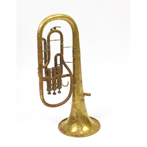 2225 - Lafleur brass euphonium by Boosey & Hawkes with case