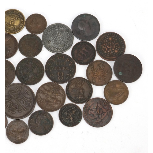 2939 - Collection of antique world coinage