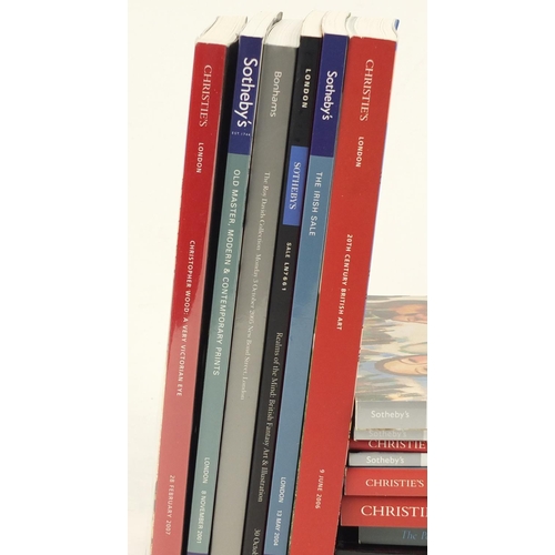 2725 - Fifteen art reference books and auction catalogues including Christies and Sotherbys