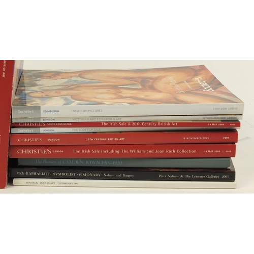 2725 - Fifteen art reference books and auction catalogues including Christies and Sotherbys