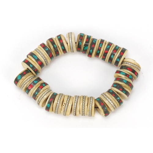 2987 - Middle Eastern bone bracelet