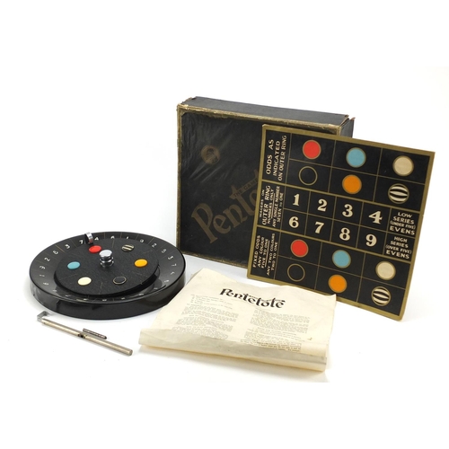 3001 - Boxed Vintage Pentelote betting game