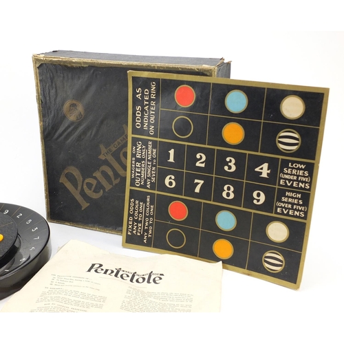 3001 - Boxed Vintage Pentelote betting game