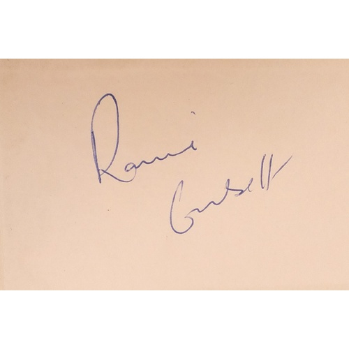 2700 - Autographs arranged in an album including Ronnie Corbett and Pete Murray