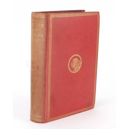 393 - Sylvie & Bruno, hardback book by Lewis Carroll, published Macmillan & Co 1889