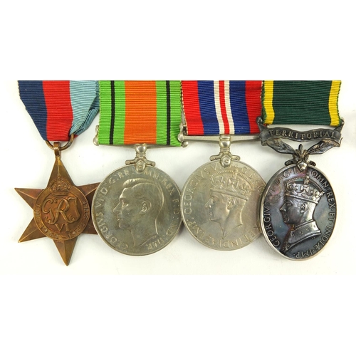 3106 - British military World War II medal group relating to the Bolton family, including a medal group wit... 