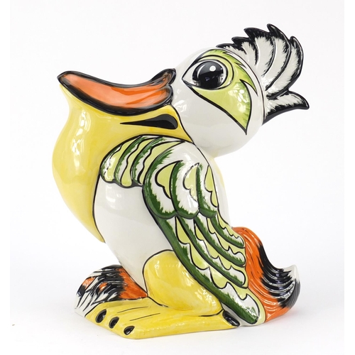 3641 - Lorna Bailey Studio Designs figure of Pedro the pelican, limited edition, 64/75, 33cm high